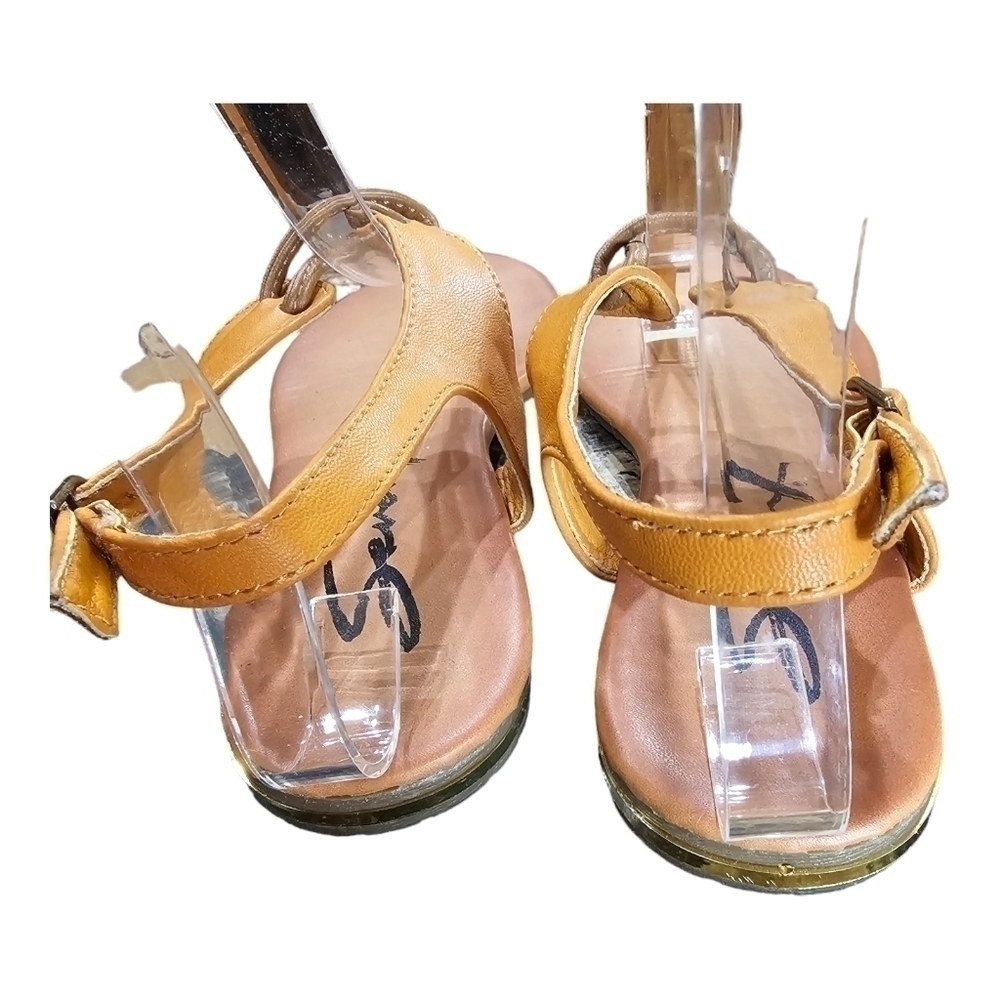 Seven7 Tan Leather Sandals SIze 6 - Picture 5 of 9